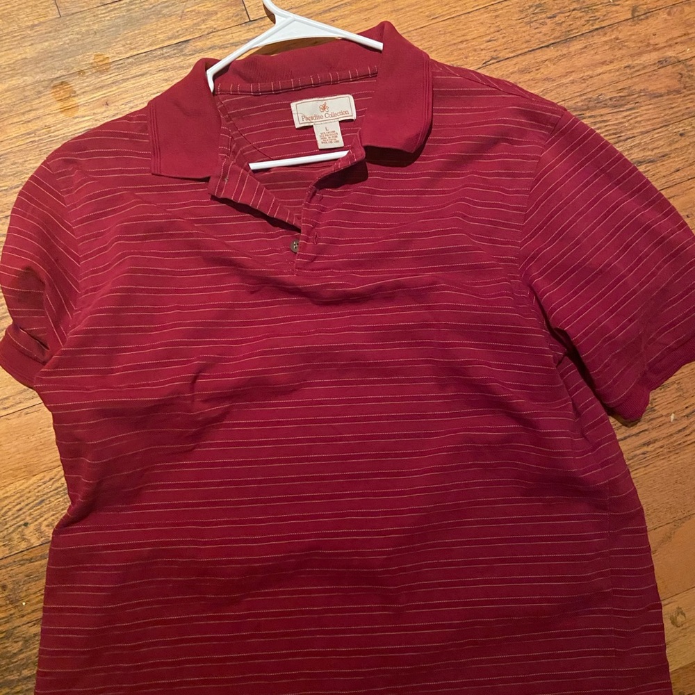 Short sleeve polo shirt. i hate it you wear it